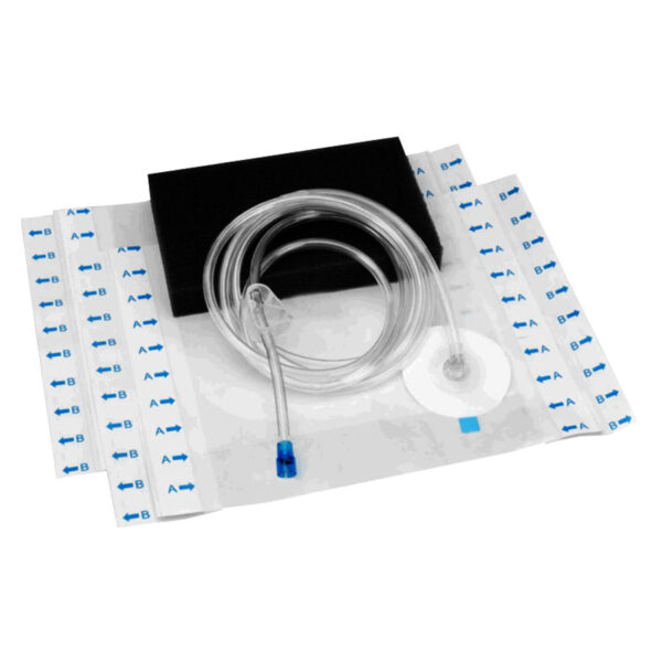 Cardinal Health NPWT Black Foam Dressing Kit, Large, OD