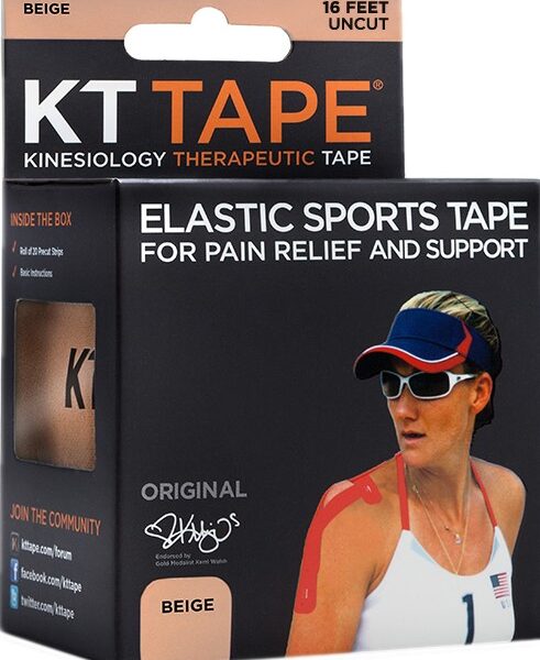 KT Tape Cotton Jumbo Uncut, Beige