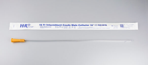 TruCath Intermittent Coude Catheter, 16FR, 16"