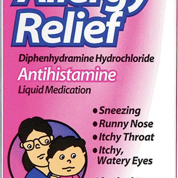 Children's Allergy Relief Liquid, 4 oz., Cherry