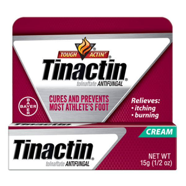 Tinactin Athletes Foot Cream, 0.5 oz.