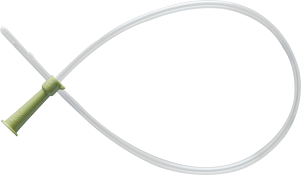 Easy Cath Soft Eye Soft PVC Intermittent Catheter 14 Fr 16", Curved Packaging