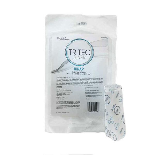 OVIK Health TRITEC Silver Contact Layer Dressing, 4" x 48"