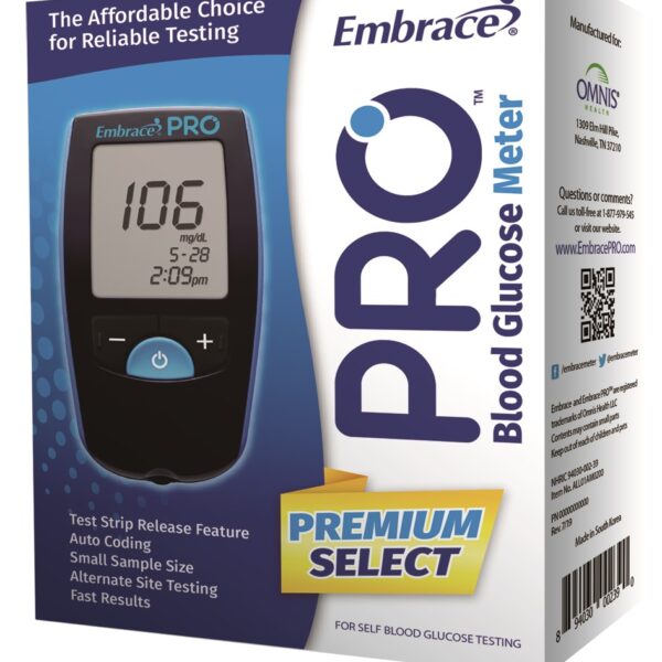 Embrace PRO Blood Glucose Meter