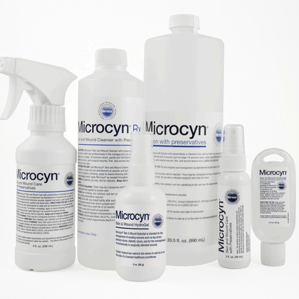 Microcyn Solution with Preservatives 990 mL Bottle