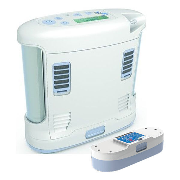 OxyGo 5 Setting Portable Oxygen Concentrator with 16 Cell Battery