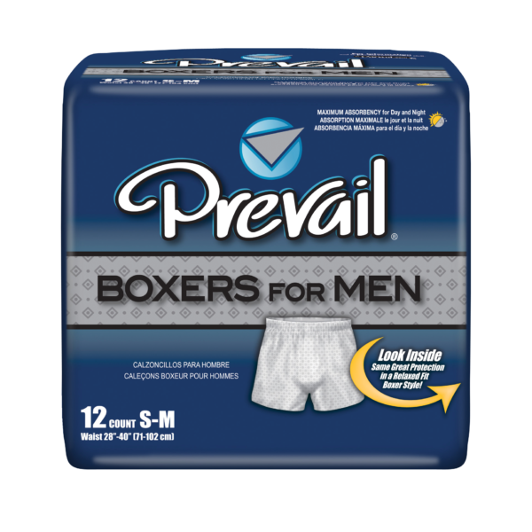 Prevail Boxers for Men Medium Waist 28" - 40"