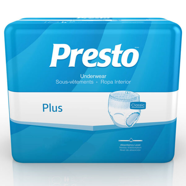 Presto Flex Right Protective Underwear Large 58" - 68" Good Absorbency