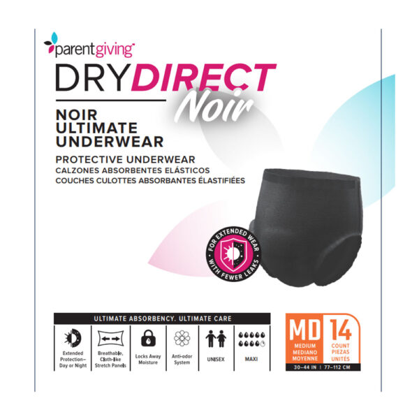 Dry Direct Noir Ultimate Underwear, Medium