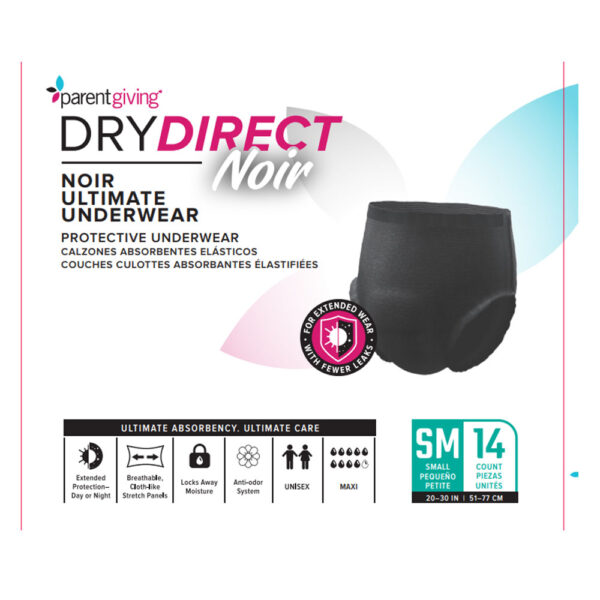 Dry Direct Noir Ultimate Underwear, Small