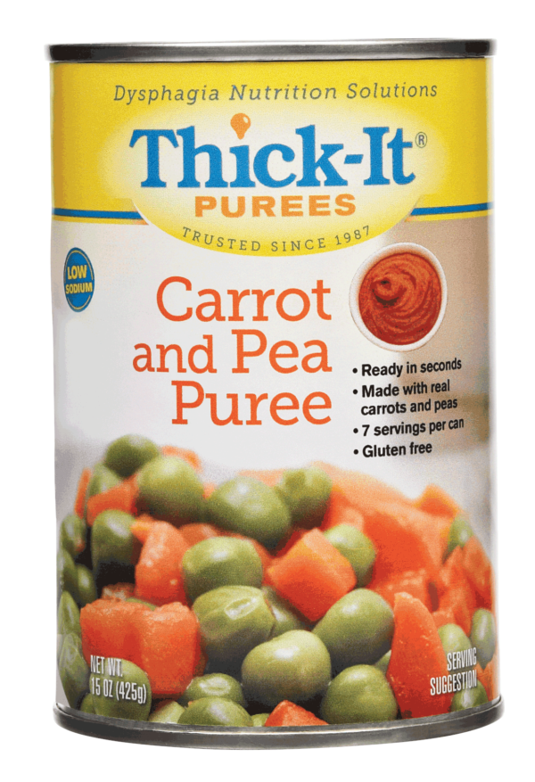 Thick-It Carrot and Pea Puree 15 oz. Can