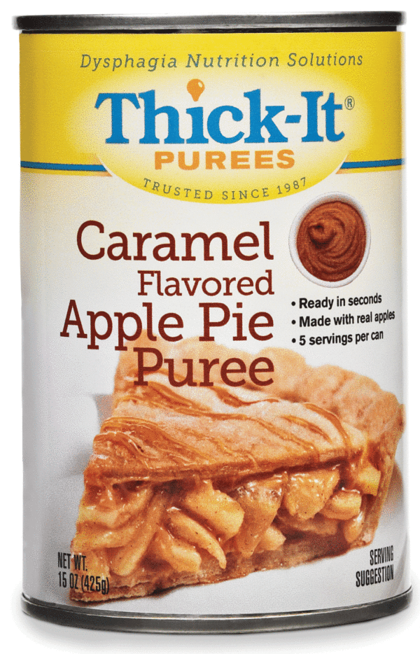 Thick-It Caramel Flavored Apple Pie Puree 15 oz. Can
