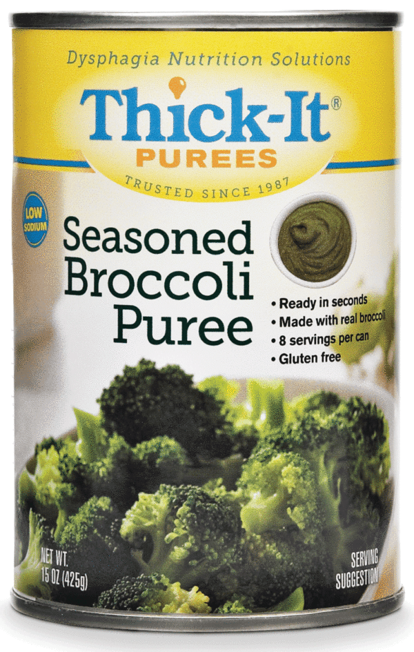 Thick-It Seasoned Broccoli Puree, 15 Ounce Can