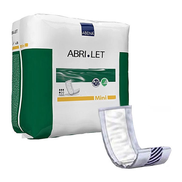 Abri-Let Fluff Pads Without Foil, Mini, 5.5" x 15", 500 ml