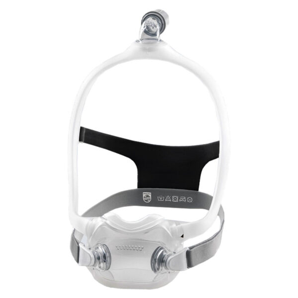 DreamWear Full Face Mask with Small Cushion and Medium Frame with Headgear
