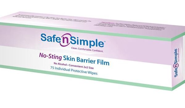 Alcohol Free No Sting Skin Barrier Wipe