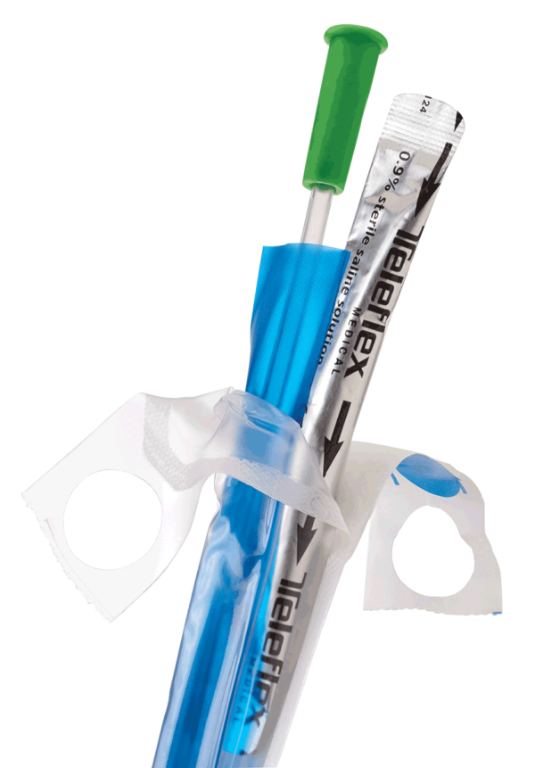 FloCath Quick Hydrophilic Coude Catheter, 12 Fr 16"