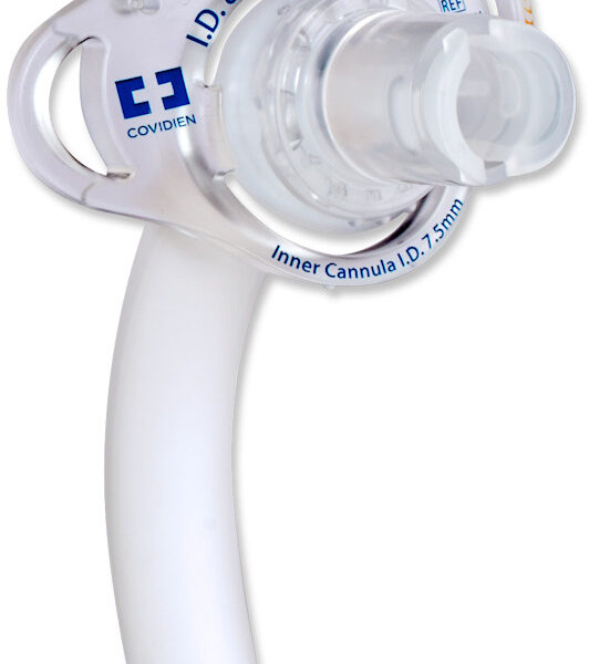 Flexible Tracheostomy Tube, Cuffless, Disposable Inner Cannula, Size 7.0 mm