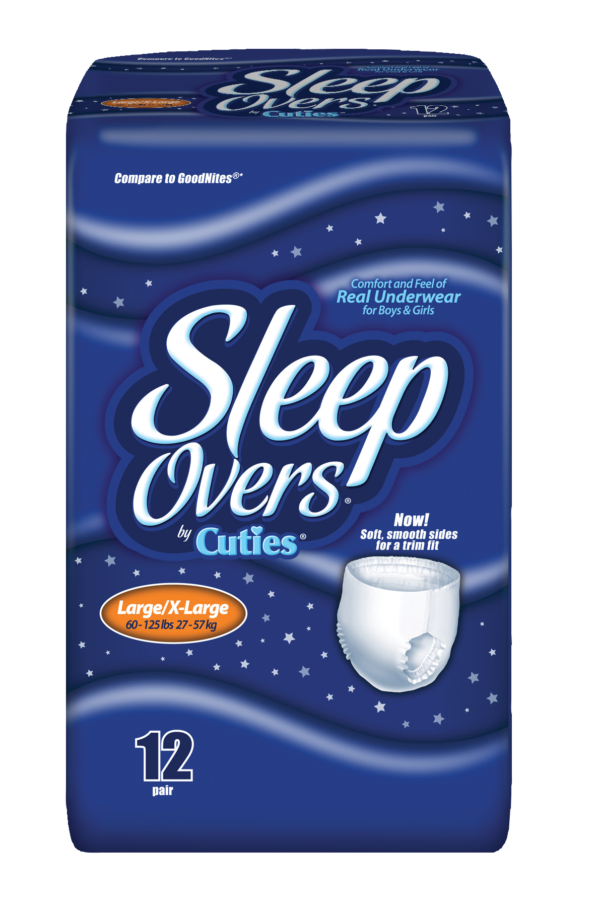 Sleepovers Youth Pants Large/X-Large, 60 - 125 lbs.
