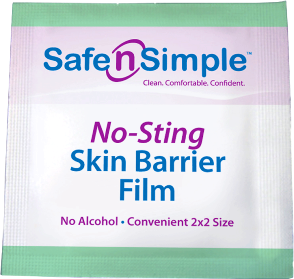 Alcohol Free No Sting Skin Barrier Wipes
