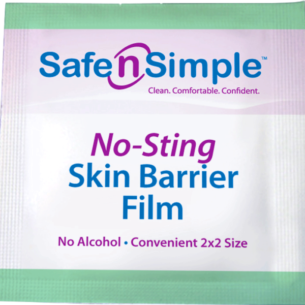 Alcohol Free No Sting Skin Barrier Wipes