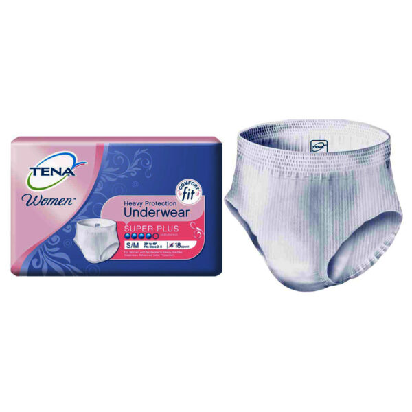 TENA Women Super Plus Protective Underwear S/M 29" - 40".