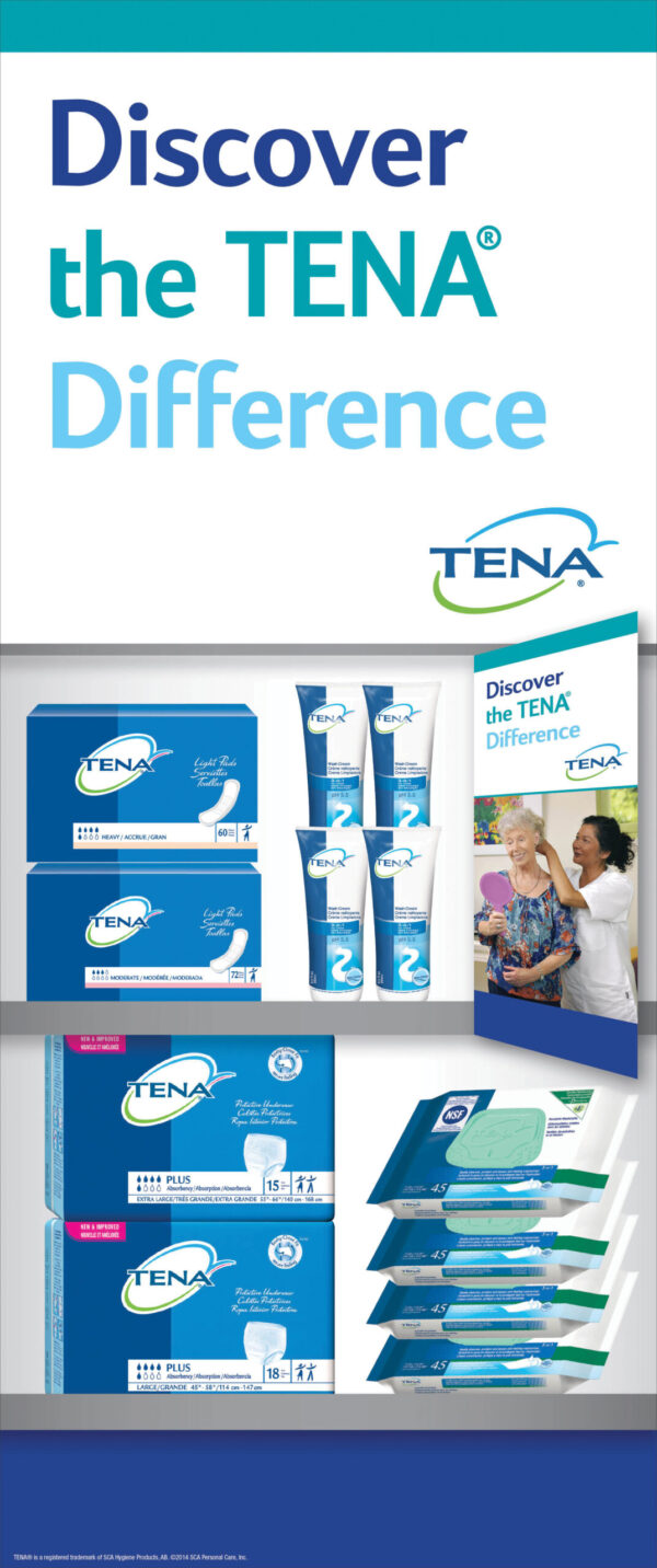 Planogram Option 3: 2 shelves x 2 feet long