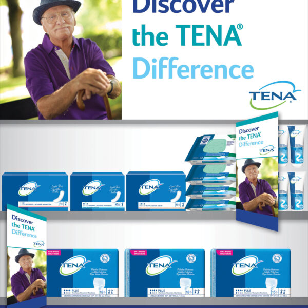 Planogram Option 2: 2 shelves x 4 feet long