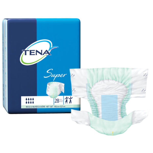 TENA Super Brief Regular 40" - 50"
