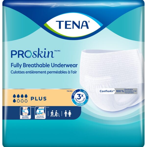 TENA ProSkin Plus Protective Underwear, X-Large 55" - 66" - REPLACES: SQ72435