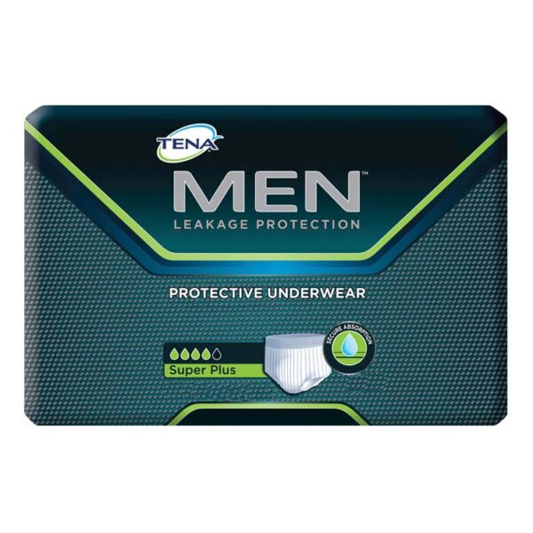 TENA Men Protective Underwear, Super Plus, Large/X-Large 44"-64"