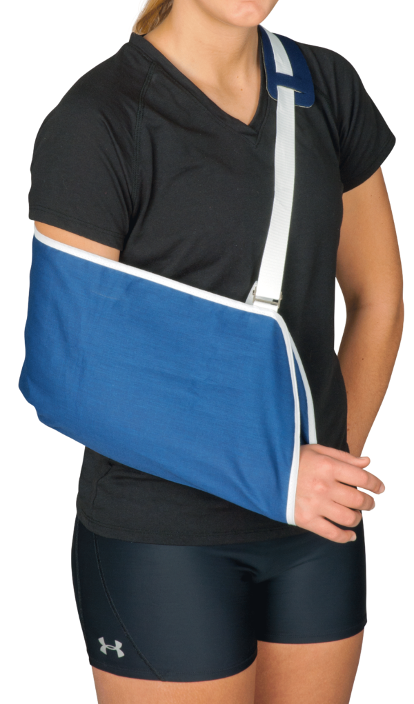 Leader Arm Sling, Blue, Universal