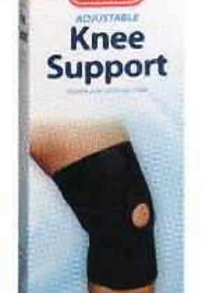 Leader Neoprene Deluxe Patellar Knee Support, Black, X-Large