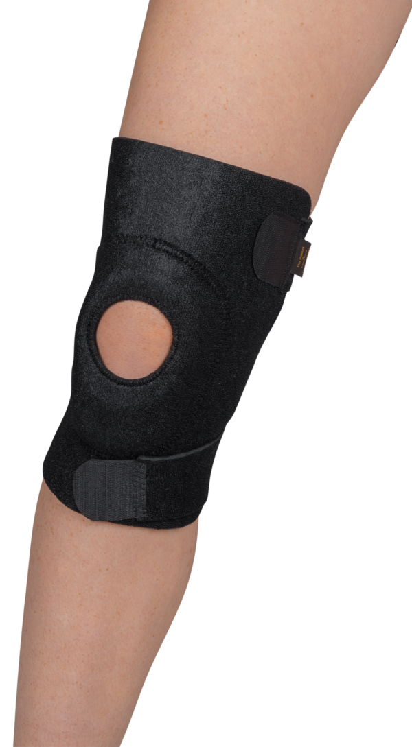 Leader Neoprene Reinforced Patella Knee Wrap, Universal