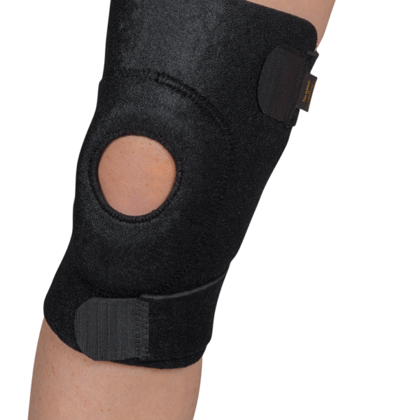 Leader Neoprene Reinforced Patella Knee Wrap, Universal