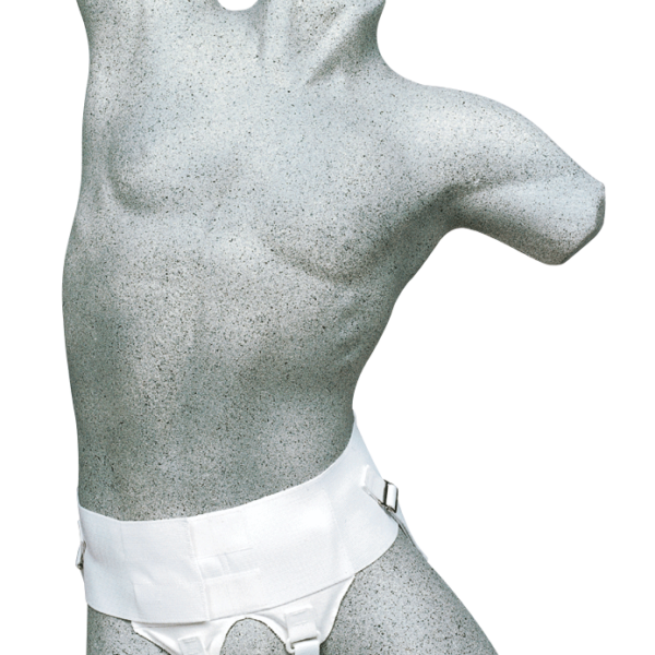 Leader Hernia Belt, Unisex, White, Large