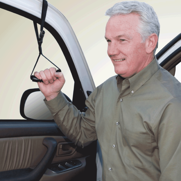 Car Caddie Universal Fit, 7" - 16" Adjustable Strap Length, 5" W Handle