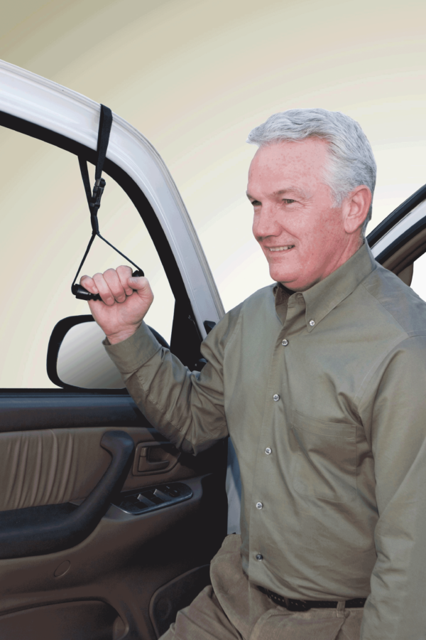 Car Caddie Universal Fit, 7" - 16" Adjustable Strap Length, 5" W Handle