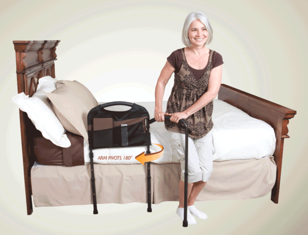 Mobility Bed Rail 18" W, 31" - 44" Adjustable Height
