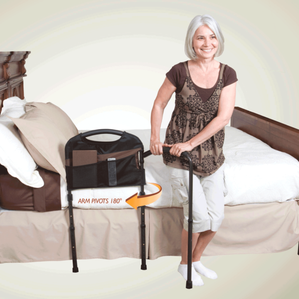 Mobility Bed Rail 18" W, 31" - 44" Adjustable Height