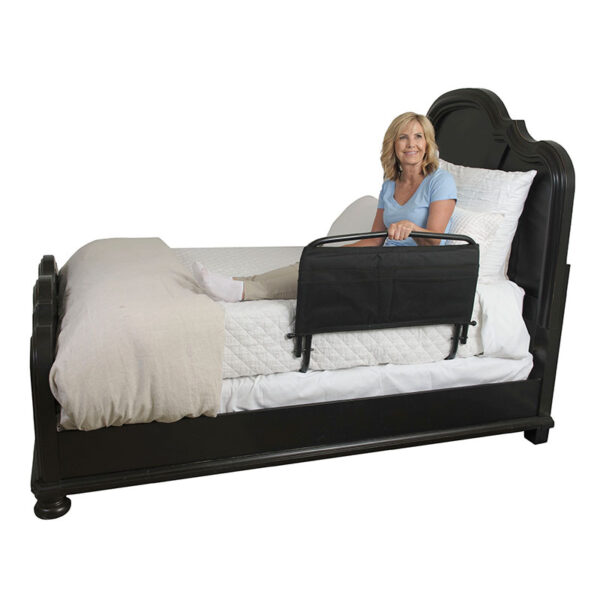 Safety Bed Rail with Padded Pouch