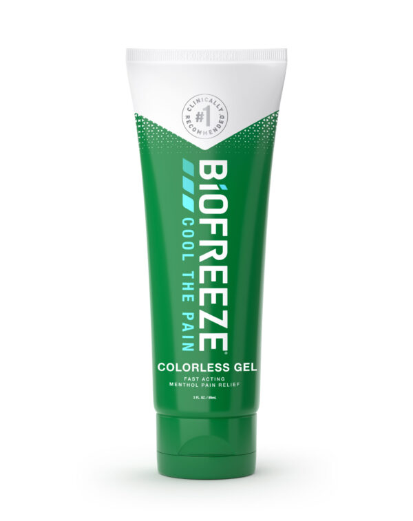 Biofreeze Pain Relieving Gel, Colorless, 3 oz