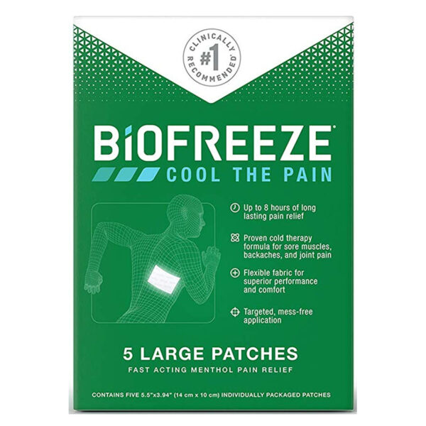 Biofreeze Patch, 5 ct