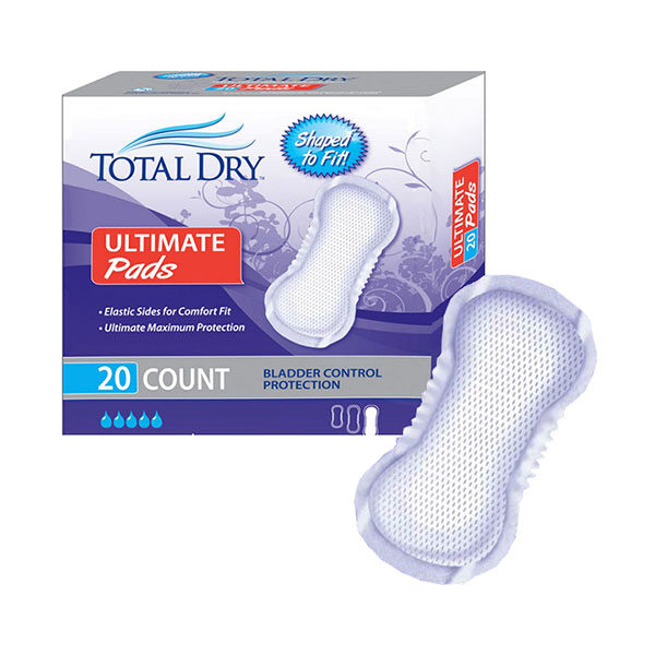TotalDry Pads Ultimate, 16.5" Long
