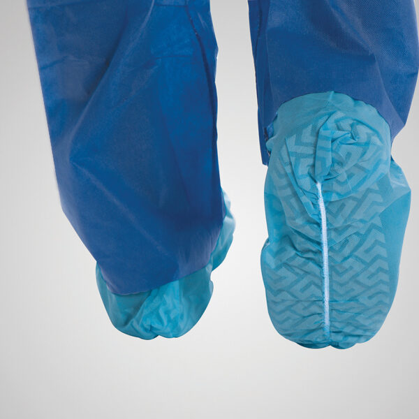 Shoe Covers, Heavyweight Spunbond, Skid-Resistant Tread, Unisize