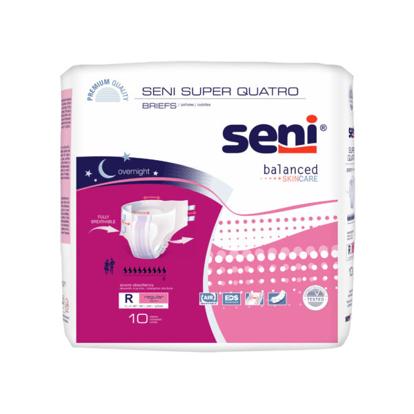 Seni Super Quatro Briefs, Regular - 40" - 50"