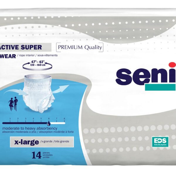 Seni Active Super Pull-On Underwear, Extra Large