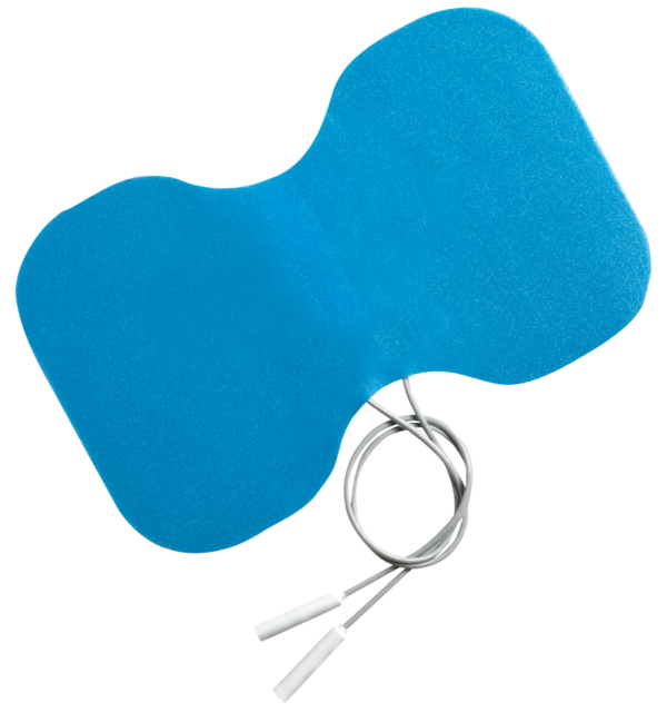 Specialty Back Electrode 6" x 4" with Blue Gel