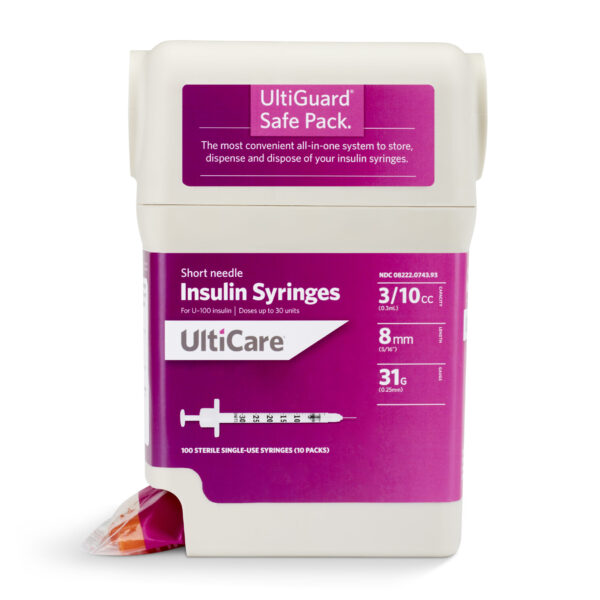 UltiCare Insulin Syringe 31G x 5/16", 3/10 mL (100 count)