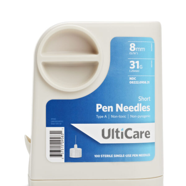 UltiGuard Pen Needle 31G x 8 mm (100 count)